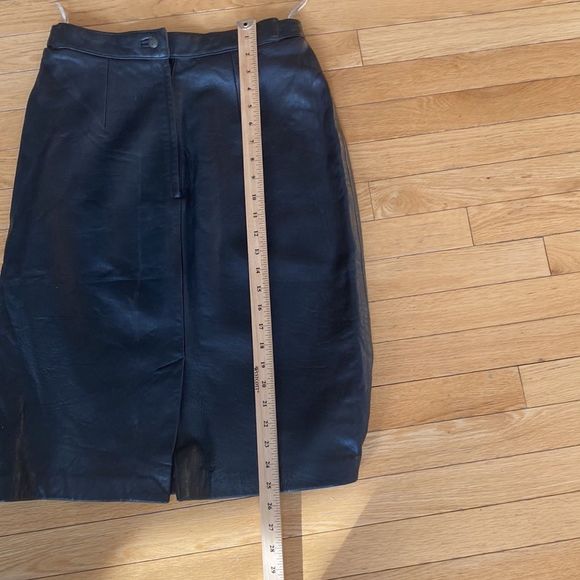 London fog leather skirt size 10 - Picture 5 of 5